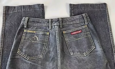 Vintage Men's Jordache Jeans 30x33 Faded Black / Gray Denim Pants • $30