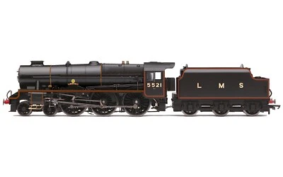 £139.95 • Buy Hornby R3614 OO Gauge LMS Patriot 4-6-0 5521 'Rhyl' LMS Black