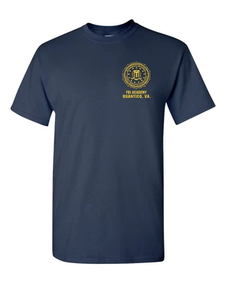 $17.95 • Buy  United States FBI Academy Quantico VA Police FRONT ONLY Unisex Tee Shirt 1805