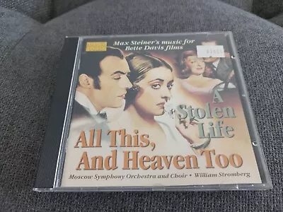 Max Steiner's Music For Bette Davis Films Original Soundtrack CD As New • £11.68
