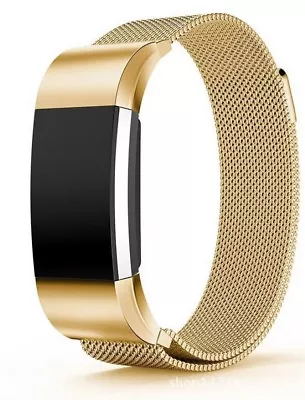 Small/ Large Stainless Milanese Steel Wristband Strap For Fitbit Charge 2 Band • $11.16