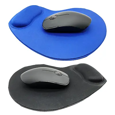 £2.99 • Buy Comfortable Anti-Slip Mouse Mat Pad - Padded Foam Wrist Support