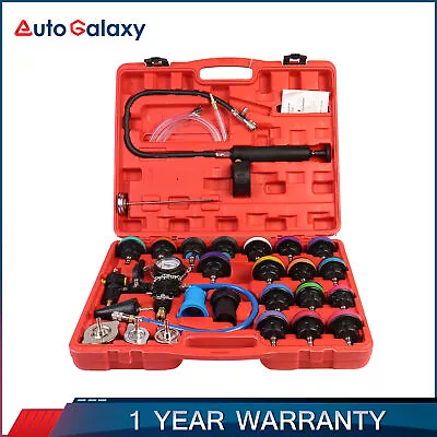 $79.90 • Buy New Radiator Pressure Tester Vacuum-Type Cooling System Purge & Refill Tool Kits