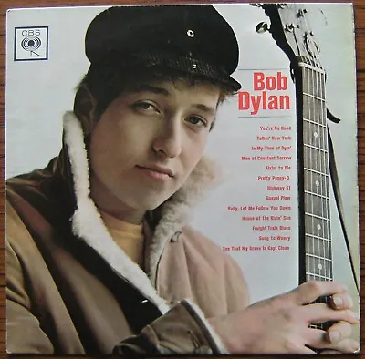 £40 • Buy BOB DYLAN Bob Dylan LP 1964 MONO UK CBS Red Label BPG 62022 Flipback Sleeve VG+