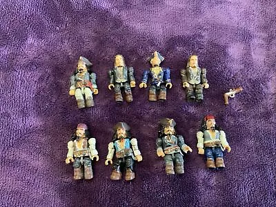 8 Mega Bloks Lego Pirate Figures - Great Condition • £8