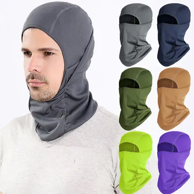 UV Protection Ski Sun Hood Tactical Masks Balaclava Full Face Mask For Men Women • $6.99