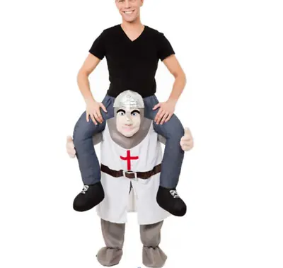 Unisex Shoulder Carry Me Ride On Piggy Back Fancy Dress Costume Outfit Pants J1 • £35.12