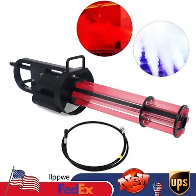 DJ Jet Led Fog Machine Gun Mini Handle Carbon Dioxide Co2 Gas Column Gun Smoke • $201.41