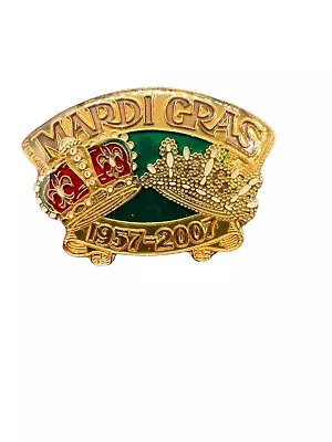 Vintage 2007 Crown  Pin - Mardi Gras • $21