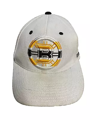 Cap Hat 47 Boston Bruins White NHL Ballpark Snapback Size S/M (G73) • £12.99