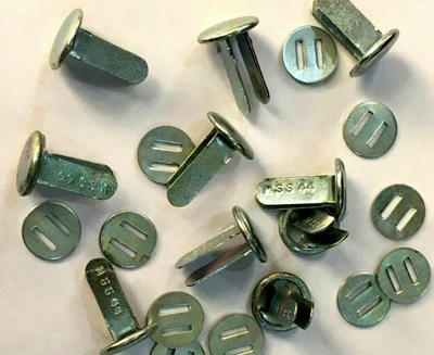 £29.52 • Buy WW2 German M40/42 Helmet Split Pin + Washer Set - 25 SETS