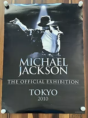 Michael Jackson Poster The Official Exhibition Tokyo Japan 2010 E8 • $29.99