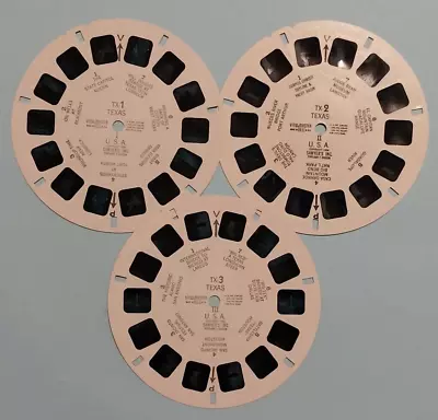 View Master Lot Of TEXAS Reels         #M37 • $10.50