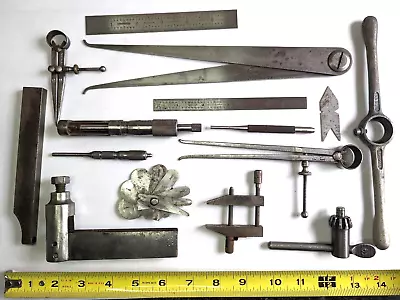 Assorted Lot Of Machinist Tools / Parts • $40