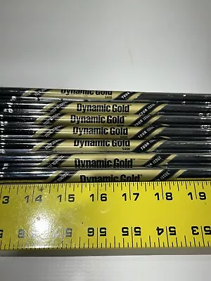 7pc Dynamic Gold Tour Issue S400 Iron Shafts 4-PW • $225