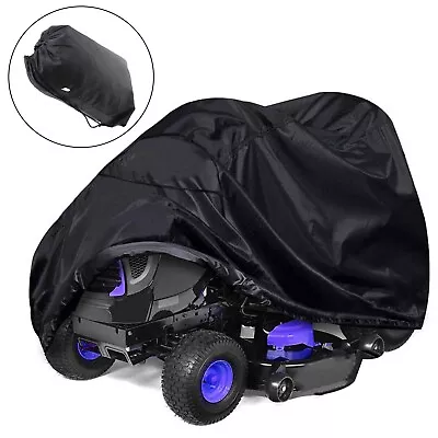 Universal Lawn Tractor Cover Accessories With Storage Bag For Outdoor Garden • £15.25