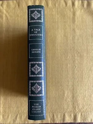 The Peebles Classic Library  A Tale Of Two Cities  By Charles Dickens HC • £9.52