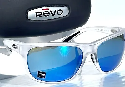 $278.88 • Buy NEW Revo ENZO Matte Crystal POLARIZED Blue H2O GLASS Lens Sunglass 1195 09 H20