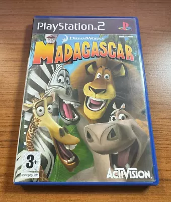 Madagascar - (Sony PlayStation 2 2005) Ps2 - PAL - No Manual - See Description • $3.62