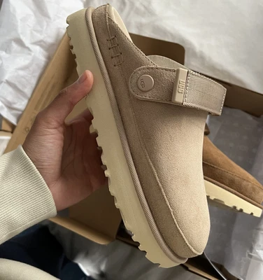 £125 • Buy Ugg Goldenstar Clog Driftwood UK Size 7