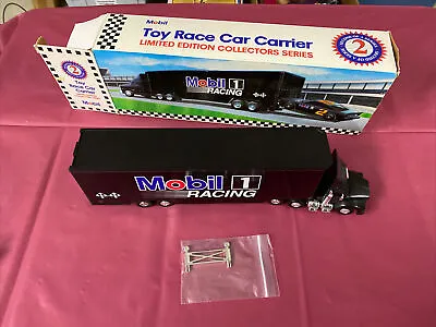 1994 Mobil 1 One Racing Toy Race Car Carrier Truck Series Limited Edition • $1.99