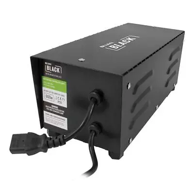 £42.22 • Buy LUMii Black 600W Metal Metnetic Ballast For HPS Grow Lamp Bulbs