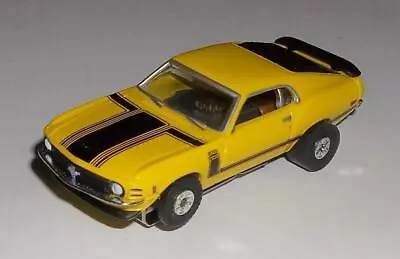 Auto World HO Slot Car Thunderjet 1970 Ford Mustang Boss  Battery Tested Runs • $29.99