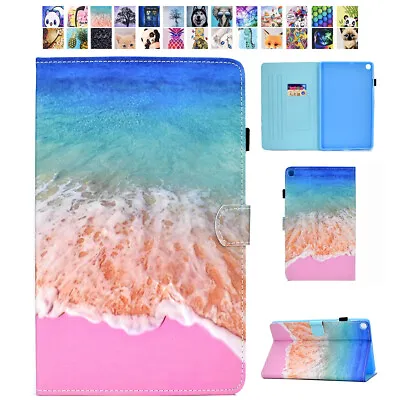 Leather Stand Smart Flip Case Cover For Samsung Galaxy Tab A 8  10.1 S5e S6 10.5 • $24.28