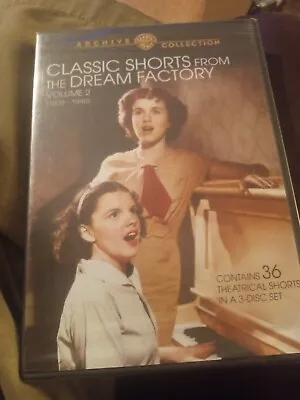 Classic Shorts From The Dream Factory Vol. 2 (1929-1946) New Dvd • $20