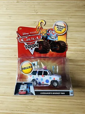 Disney Pixar Cars I-Screamer's Biggest Fan Deluxe Toon 30 Monster Truck Mater • $29.99