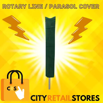 £2.95 • Buy Parasol Cover Waterproof Extra Strong Woven  Weatherproof Umbrella Garden CTS