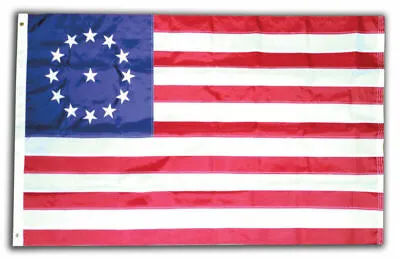 3X5 Ft Cowpens Battle 13 Star Flag Embroidered Nylon 3rd Maryland American USA  • $19.44