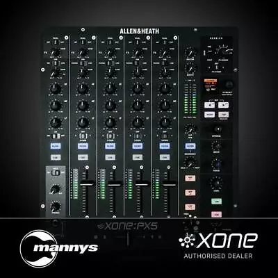 Allen & Heath Xone:PX5 True Analogue Hybrid DJ Mixer (Traktor Certified) • $2413.95