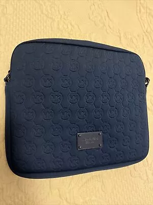 Michael Kors Blue Suede-like Crossbody Bag PreOwned • $25