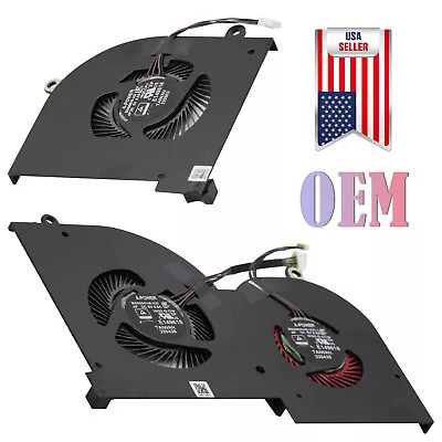 OEM CPU GPU Cooling Fan Replacement For MSI GS65 Stealth GS65VR MS-16Q1 Q2 Q3 Q4 • $64.99