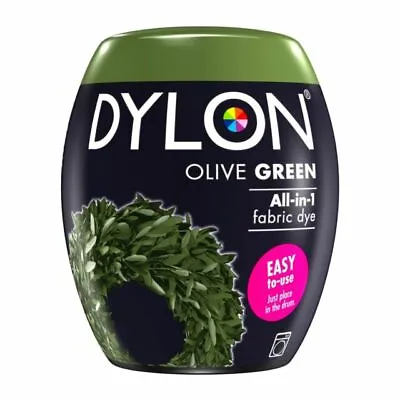 £5 • Buy DYLON 2205172 Machine Dye Pod - Olive Green