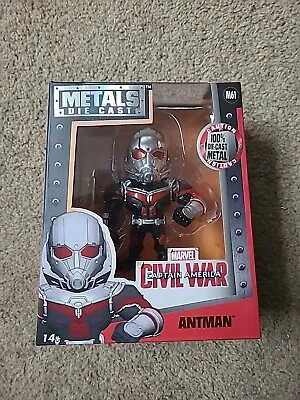 Metals Die Cast Marvel Captain America Civil War 4  Antman Figure M61 Jada Toys • £15