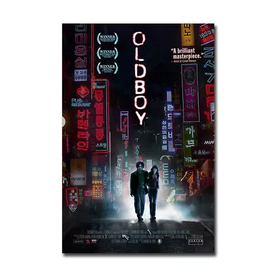 OLDBOY Movie Poster Classic Film Wall Art Print Painting 24x36 Inch Home Decor • $12.65