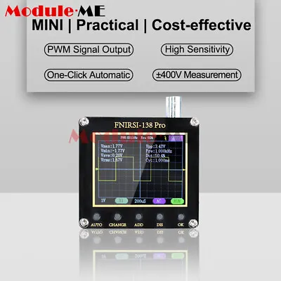 £27.99 • Buy FNIRSI-138 PRO Digital Handheld Oscilloscope 2.5MSa/s 200KHz Analog Bandwidth UK