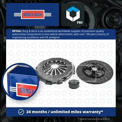 Clutch Kit 3pc (Cover+Plate+Releaser) Fits HYUNDAI I20 GB PB 1.4D 2008 On D4FC • $110