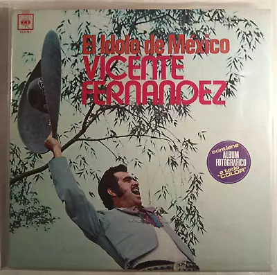 Vicente Fernandez - El Idolo De Mexico - 1974 Mexican Lp Gatefold Rancheras • $14.99