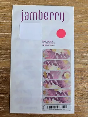Jamberry Nail Wraps * Velvet Crush * FULL SHEET • $12
