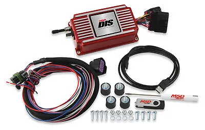 $469.95 • Buy MSD 6015MSD Red Direct Ignition System DIS Ignition Control Kit 2D 3D Timing Map