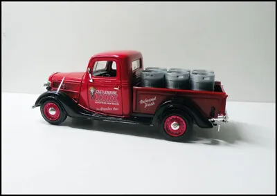 1937 Ford Pickup 4XXXX Custom Graphics 1/24 Scale Diecast With 6 Beer Kegs • $95.95