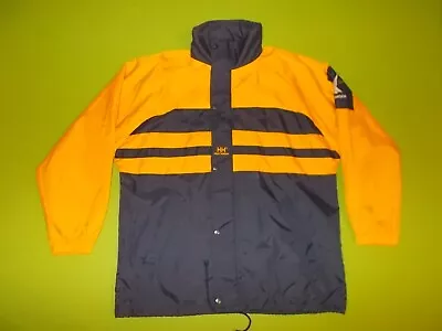 SAILING JACKET HELLY HANSEN (S) YACHTING OFFSHORE PERFECT !!! Yellow Windcheater • £20.39