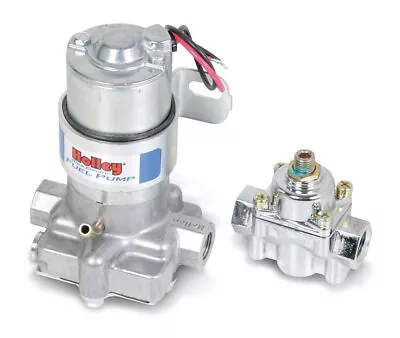 Holley 712-802-1 110 GPH Blue® Electric Fuel Pump With Regulator • $269.95