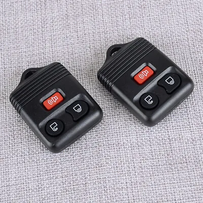 2Pcs 3 Button Remote Key Case Shell Fob Fit For Ford Ranger Escape Explorer F250 • $15.18