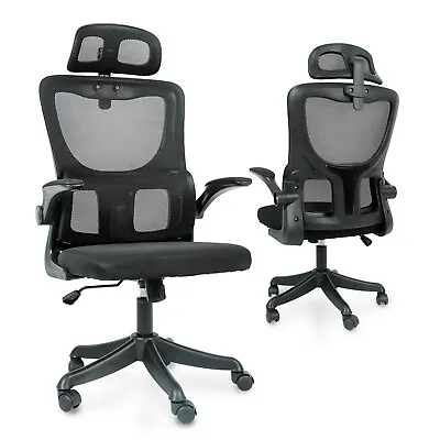 Office Chair Gaming Desk Chair Ergonomic Mesh Dynamic Lumbar Support Adjustable • $68.59