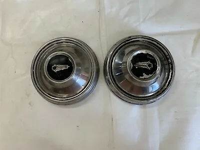 1968 1969 9” Mopar Dog Dish Caps Poverty Wheel Covers With Emblem Hubcap   • $109.99