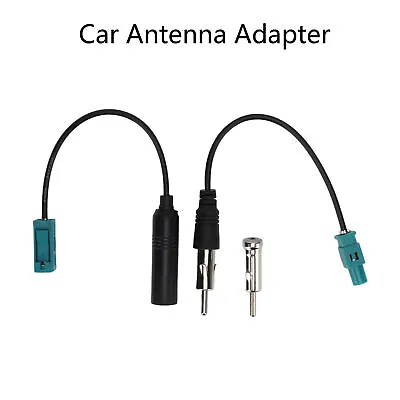 ♪ Hot Antenna Aerial Adapter Fakra Z To DIN Plug Connector Cable For Stereo HD • £8.63